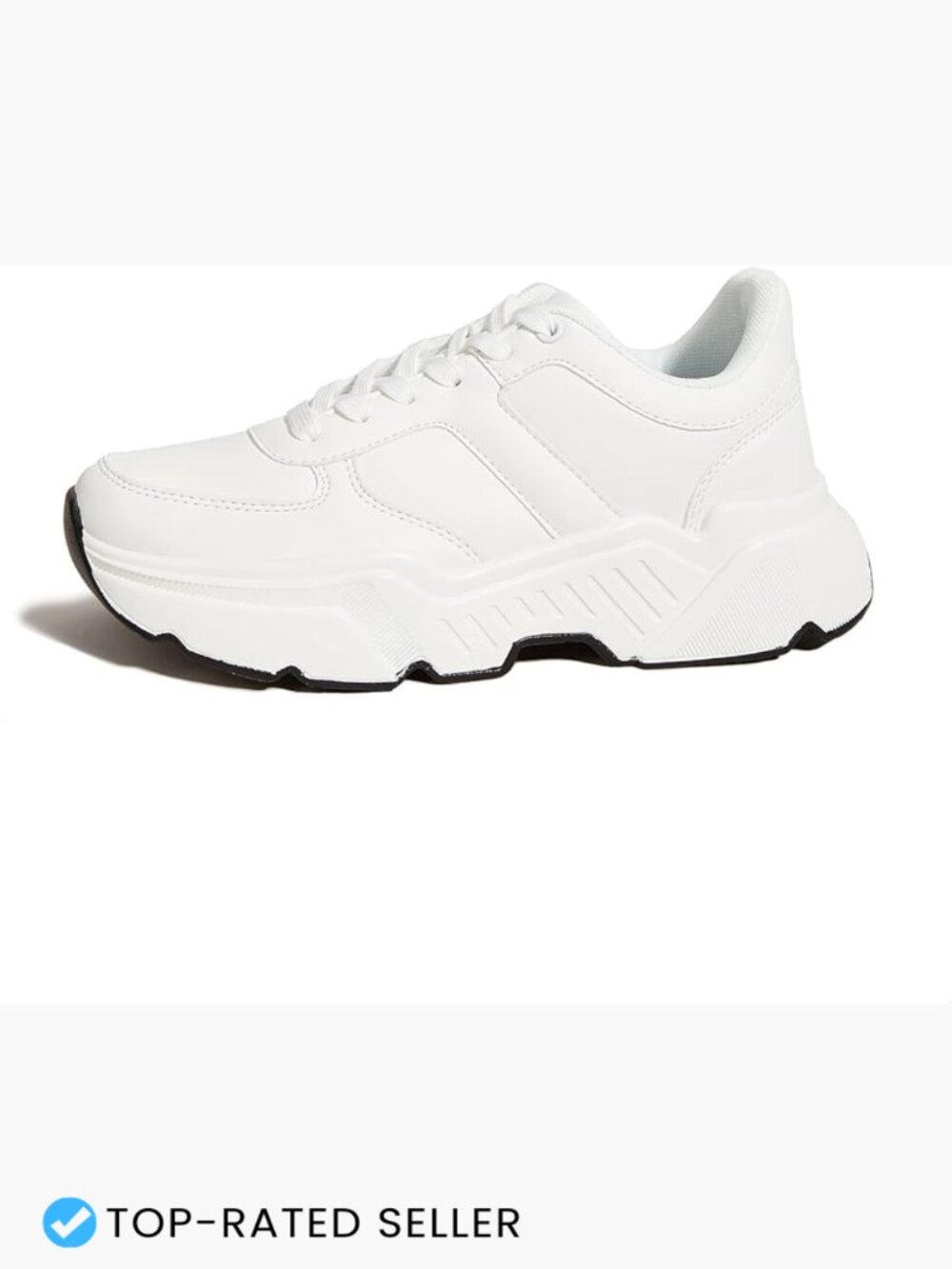 Chunky Platform Sneakers Women Fashion Dad Shoes Comfortable Memory Foam Casual